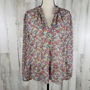 GAP Floral Blouse - Multicolor
